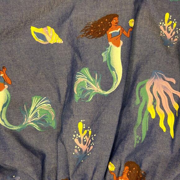 Disney Little Mermaid Baby Toddler Girl Purple Twirl Dress - Size 18 month - Picture 7 of 7